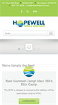 Mobile Screenshot of hopewelltennis.com